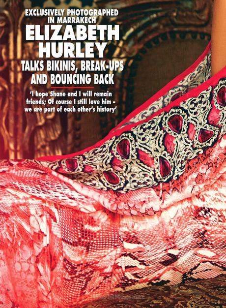 Elizabeth Hurley For Hello Magazine, UK, May 2014