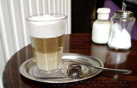 Yummm! A lovely Latte Macchionata with soy milk!