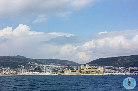 Bodrum Castle from afar 