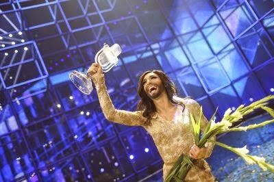 Euro-decadence: Bearded drag queen wins international song contest