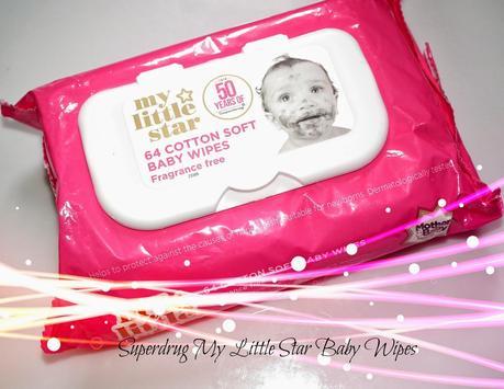 Superdrug My Little Star Baby Wipes Review