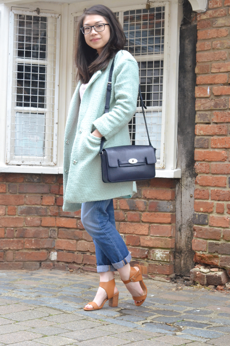 Daisybutter - UK Style and Fashion Blog: what i wore, spring outfits, ASOS tan heels