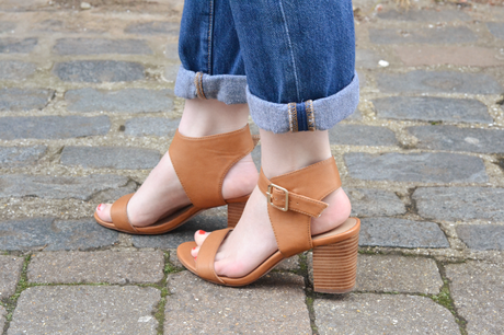Daisybutter - UK Style and Fashion Blog: what i wore, spring outfits, ASOS tan heels