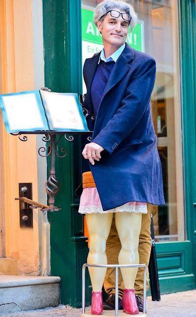 Cute legs from walking in Vienna Cute legs from walking in Vienna