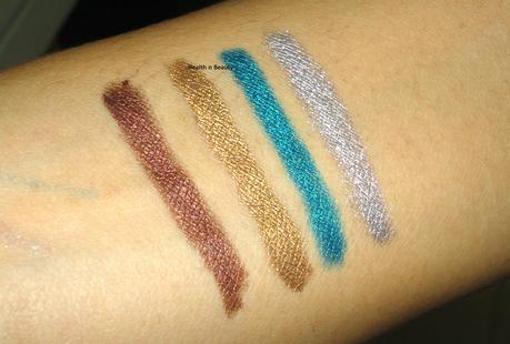 Swatch Santa - Loreal Super Liner Gelmatic Eye Pens