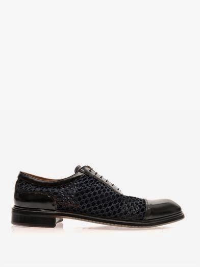 A Proper Air Out:  Paul Smith Rocco Lace and Mesh Shoe