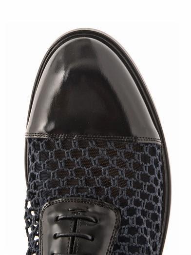 A Proper Air Out:  Paul Smith Rocco Lace and Mesh Shoe