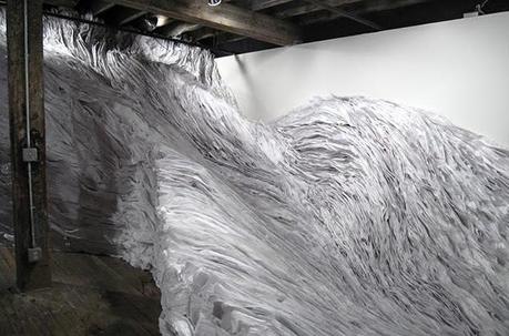 paper arts | paper art installation