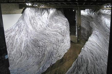 paper arts | paper art installation