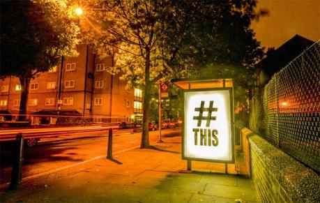 Paul I Hashtag NIght London 750x476 Brandalism: Largest street art advertising takeover (ever)