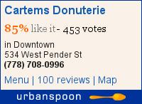 Cartems Donuterie on Urbanspoon