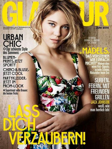 Lea Seydoux For Glamour Magazine, Germany, June 2014