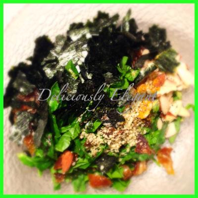 Seaweed & Spinach Salad