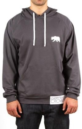 This hoodie by California Crown is made in Peru. It is very soft and made to last.