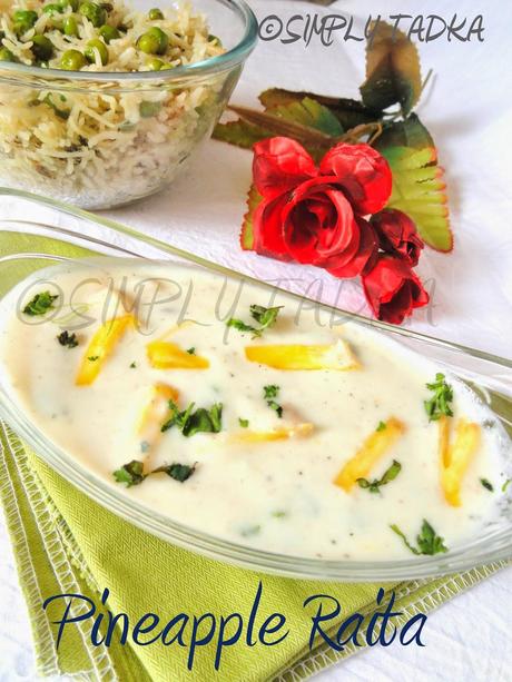 Pineapple Raita| Raita Recipe