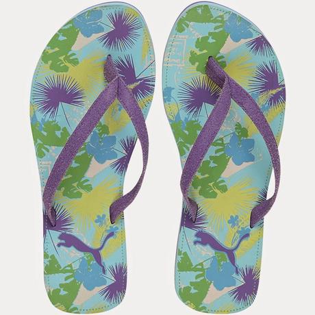 PUMA's Funky Floral Flip-flops - Your Summer Slippers Are Here!!