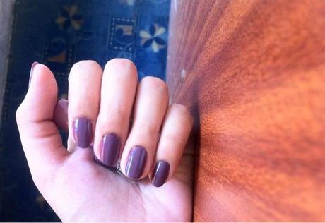 NOTD: Purple with Neon Spots