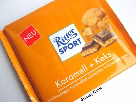 Ritter Sport Karamell + Keks (Caramel Biscuit)