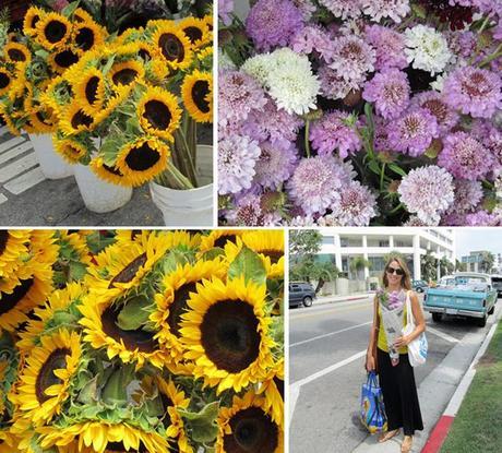 Santa Monica Farmers Market flowers