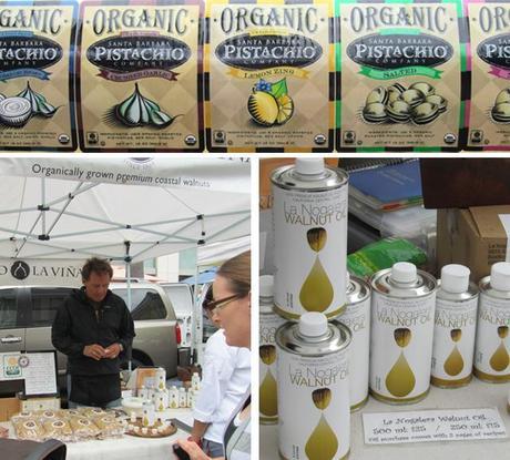 Santa Monica Farmers Market Pistachios and walnuts Santa Monica market