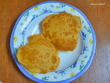 Potato poori recipe | how to make potato poori