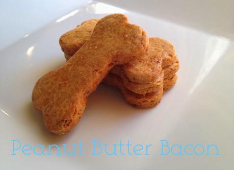 Peanut Butter and Bacon Bones