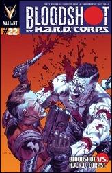 Bloodshot and H.A.R.D. Corps #22 Cover - LaRosa