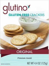 Gluten free product review: Glutino Snack Crackers