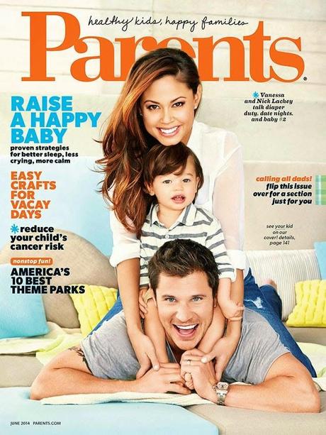 Vanessa Lachey and Nick Lachey for Parents Magazine, June 2014 