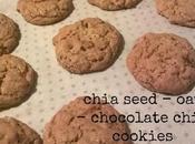 Chia Seed Oatmeal Chocolate Chip Cookies