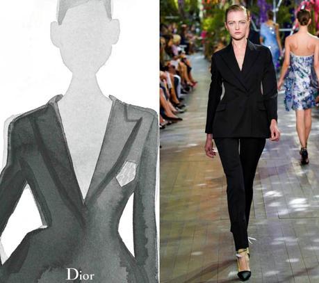 Dior Spring 2014 by Mats Gustafson Dior black