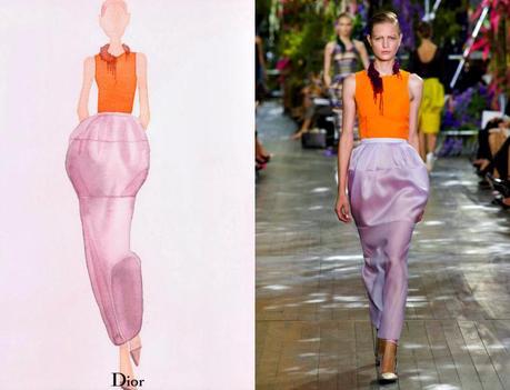 Dior Spring 2014 by Mats Gustafson Dior Spring pink