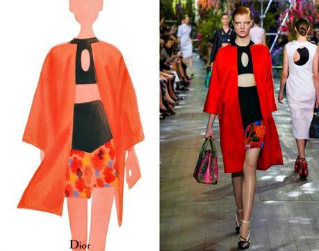 Dior Spring 2014 by Mats Gustafson Dior Spring red