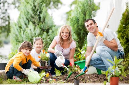 Gardening with young kids a real fun activity for them and you too