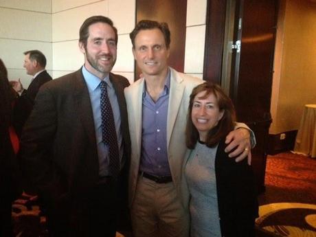 Fitz, Larry and ME! I love the Upfronts!