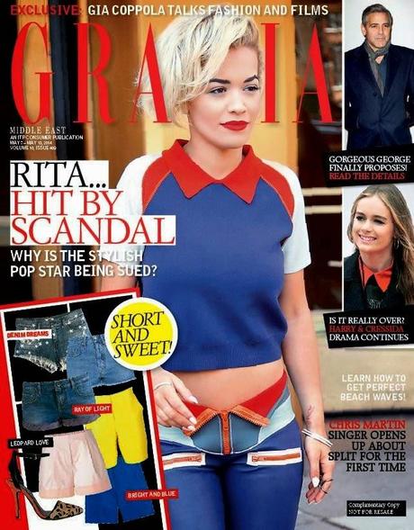 Rita Ora for Grazia Magazine, United Arab Emirates, May 2014