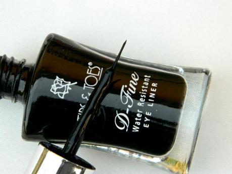 Tips and Toes D-Fine Water Resistant Eye Liner Review