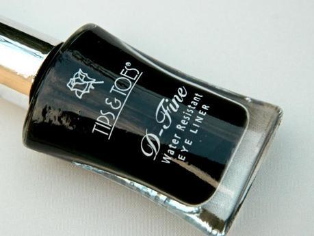 Tips and Toes D-Fine Water Resistant Eye Liner Review