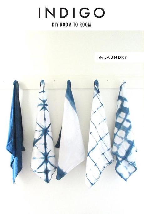 DIY Room to room: Indigo shibori