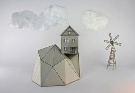 paper | cardboard lamps