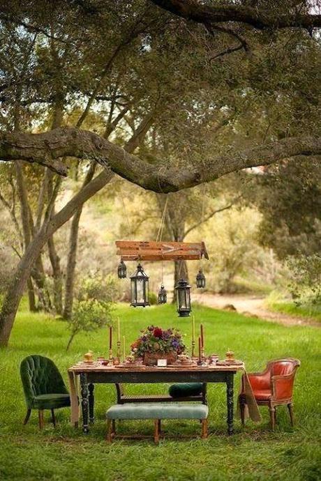 inspiration board | dining al fresco