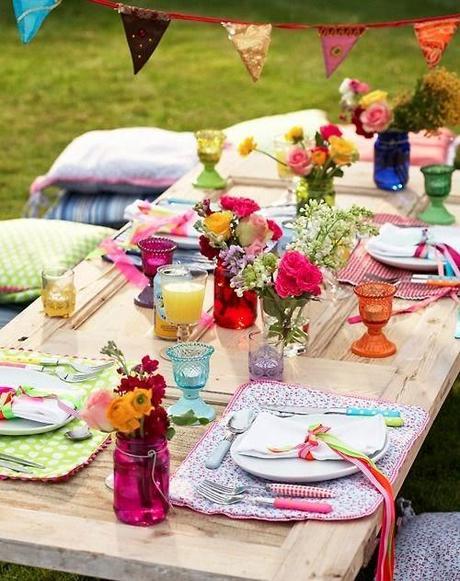 inspiration board | dining al fresco