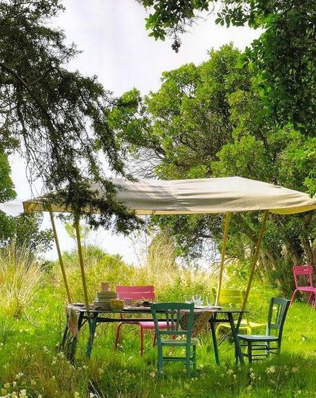 inspiration board | dining al fresco