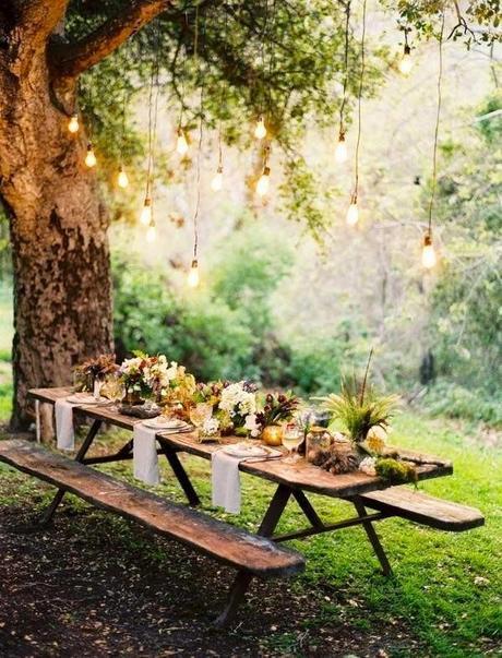 inspiration board | dining al fresco