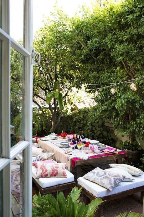 inspiration board | dining al fresco