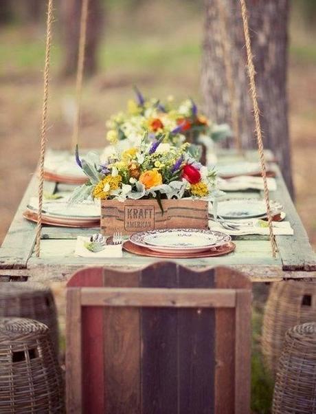 inspiration board | dining al fresco