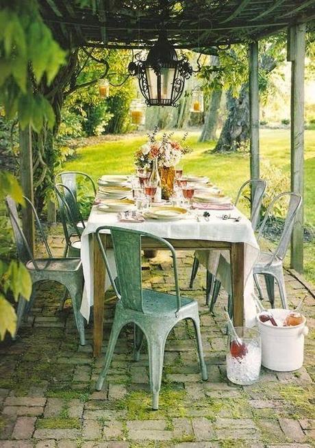 inspiration board | dining al fresco