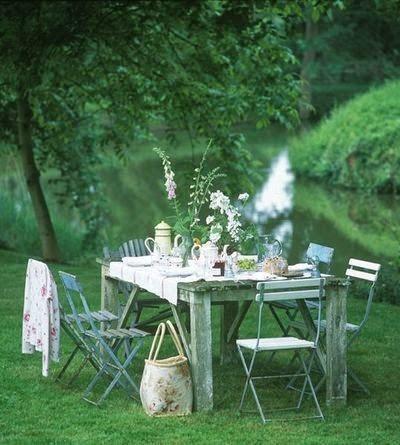 inspiration board | dining al fresco