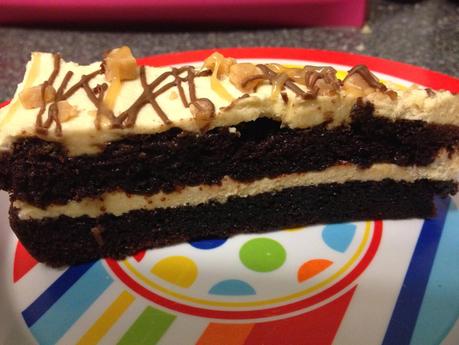 Today's Review: Tesco Chocolate & Salted Caramel Cake Slices
