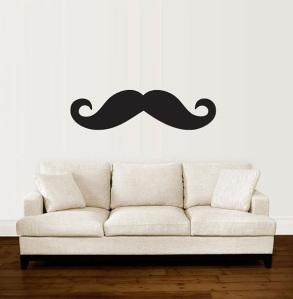 Moustache Wall Decal
